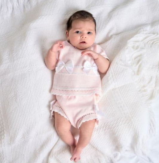 Satin top and bloomers